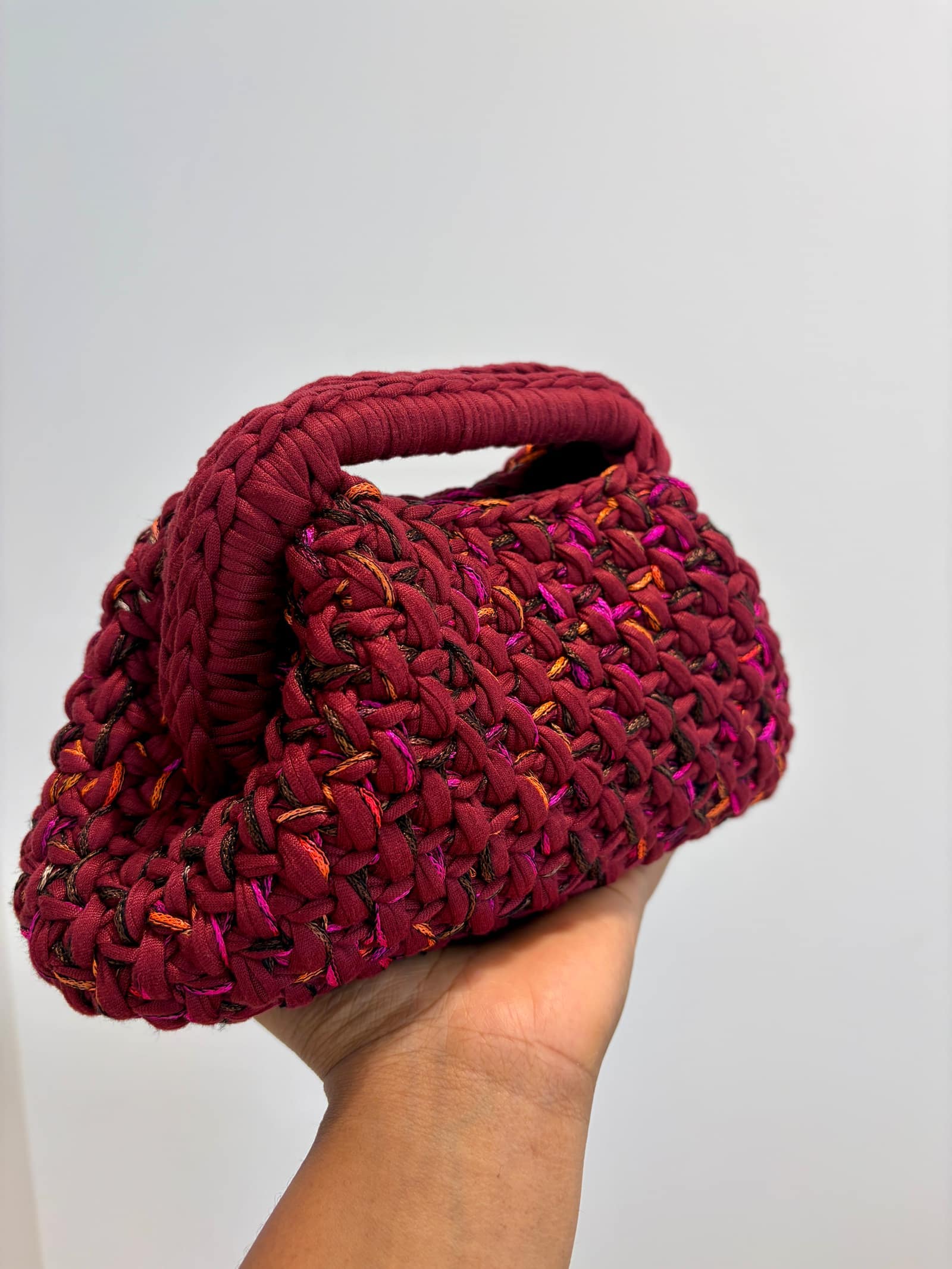Livvy (wine) — handmade crochet bags in the UAE