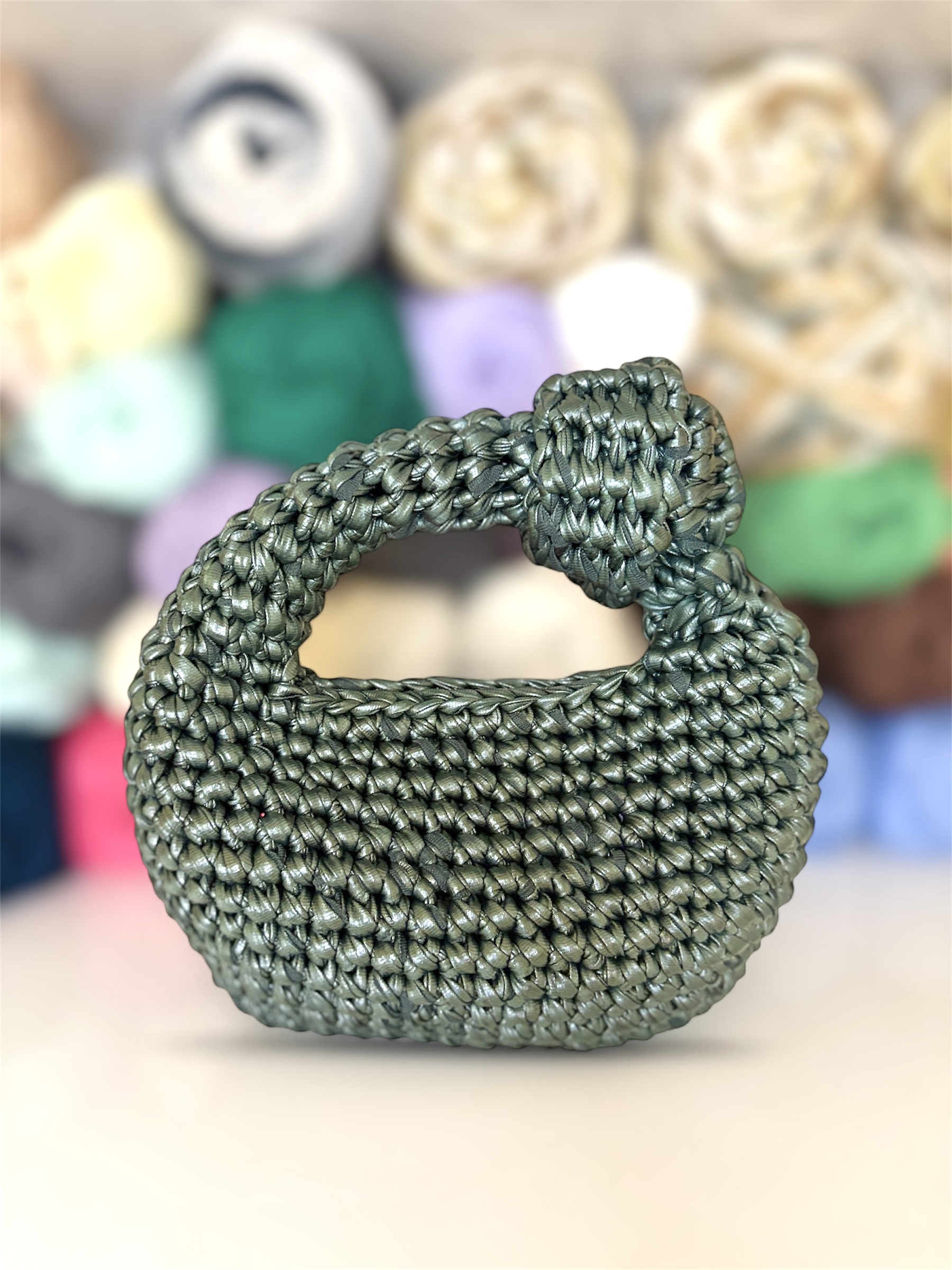 Luna knot bag