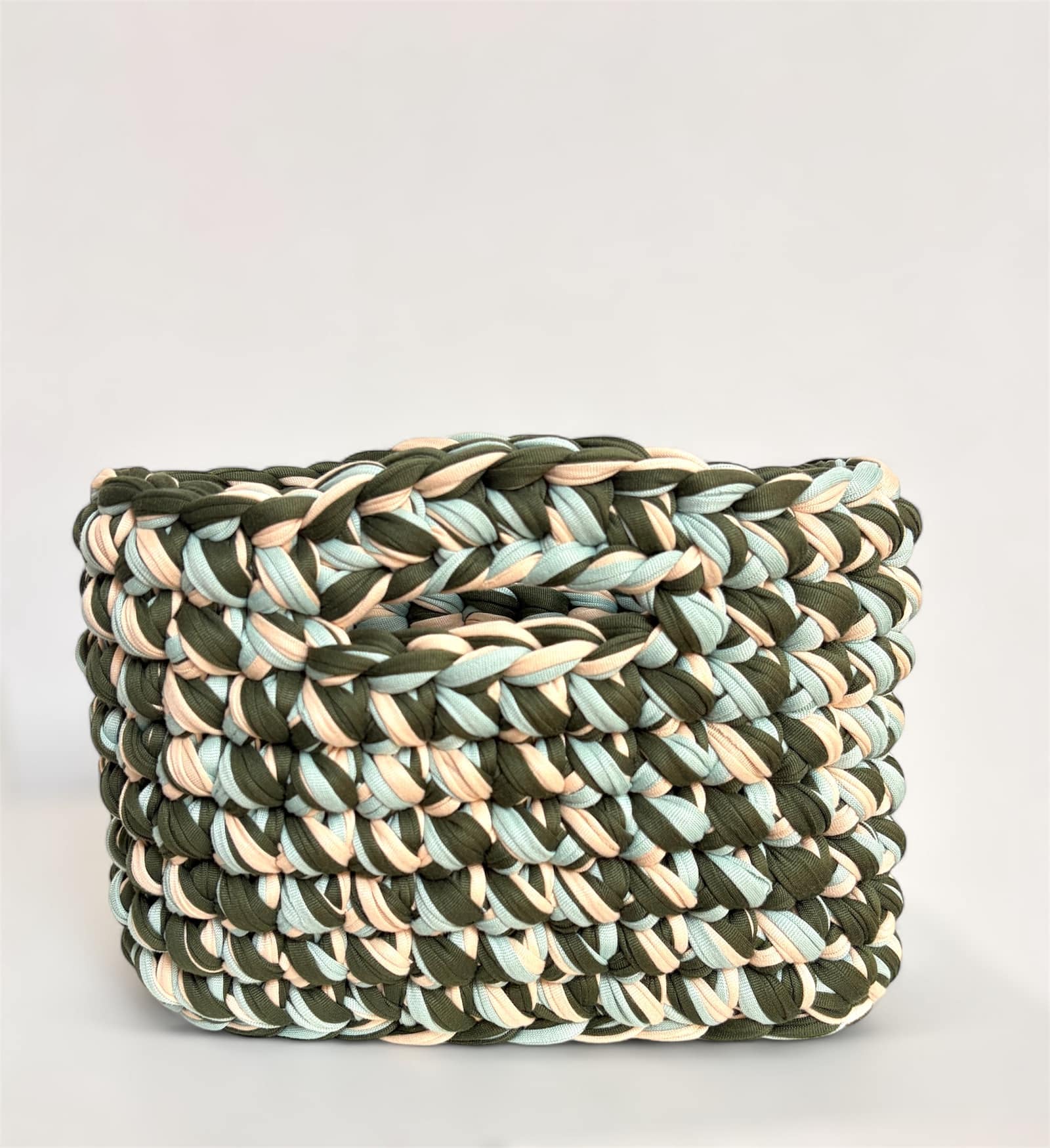 May (camo) — handmade crochet bags in the UAE