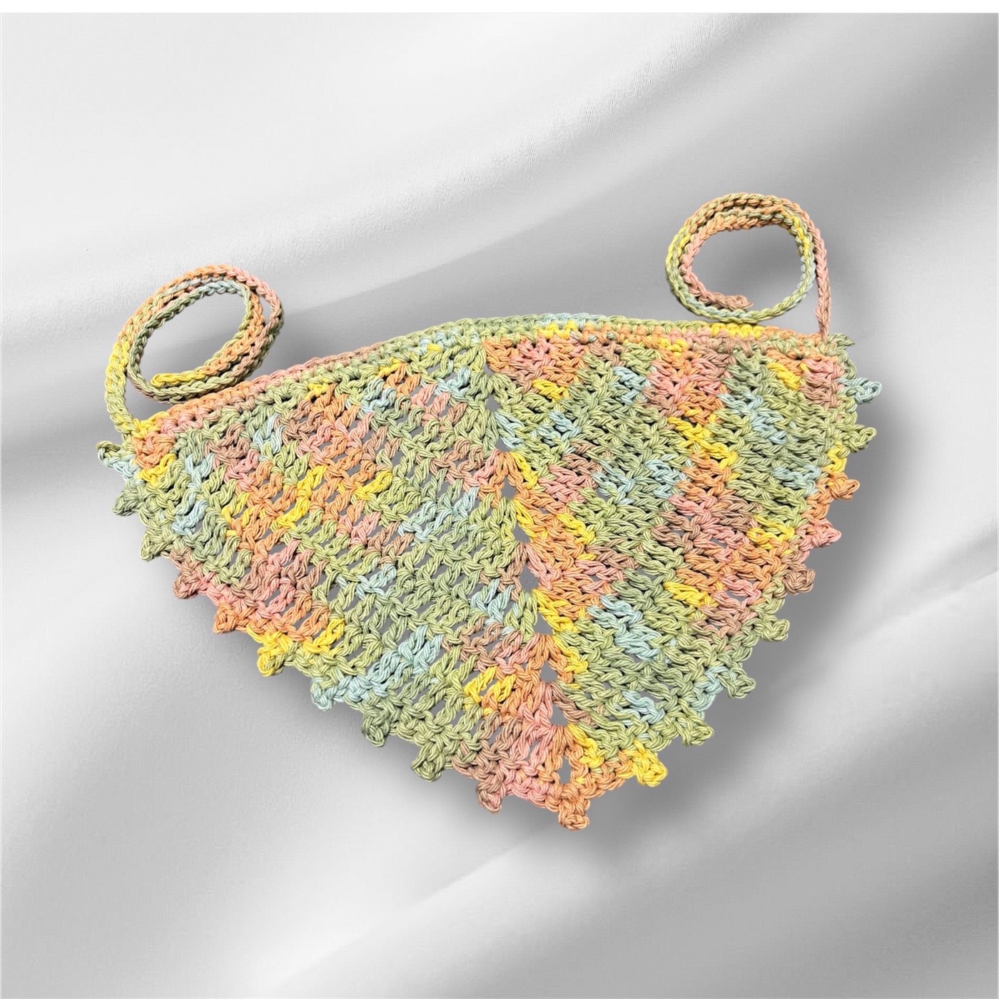 Picot Bandana (buttercream)